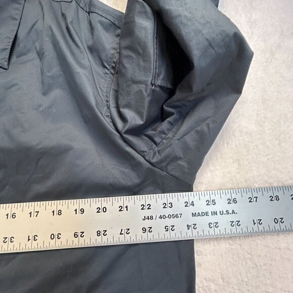 Rag & Bone Men's Cade Utility Jacket Medium Navy Stretch Button Front Pockets - Picture 7 of 8